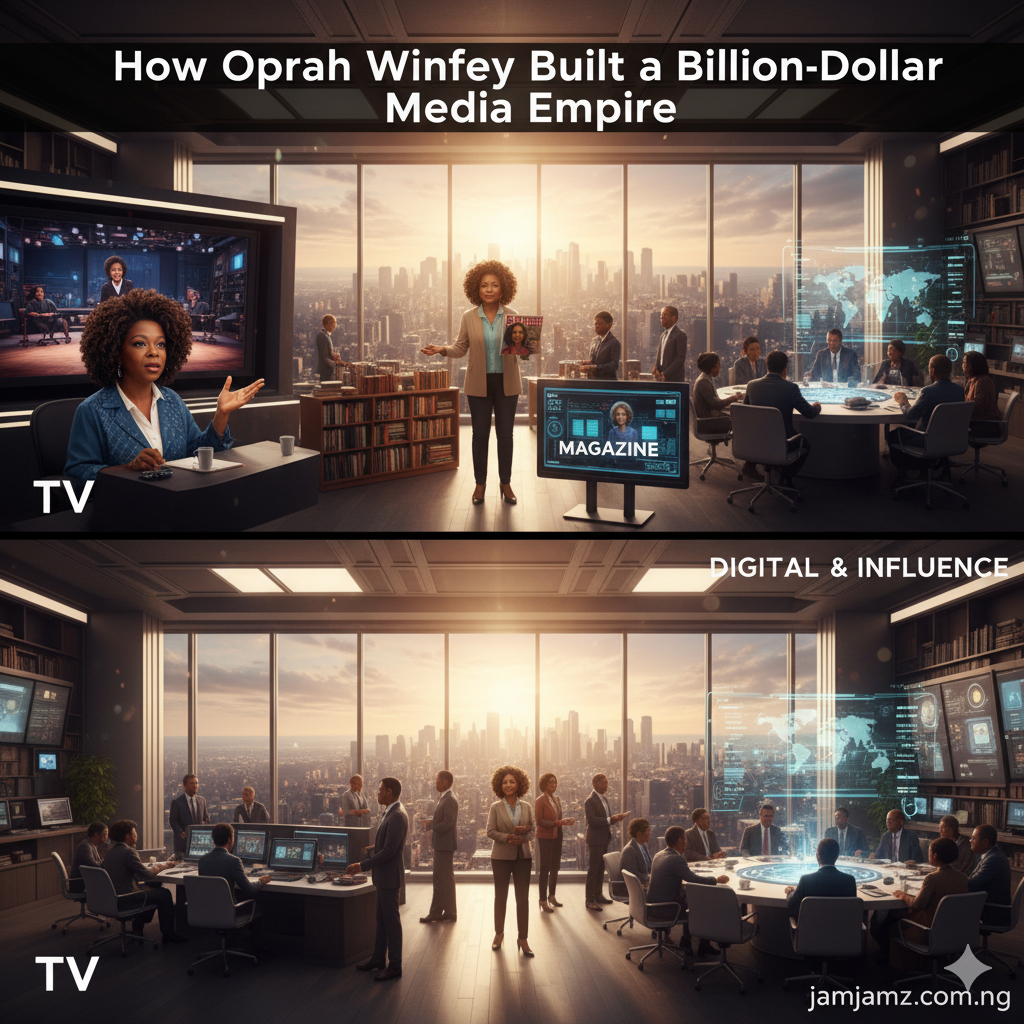 How Oprah Winfrey Built a Billion-Dollar Media Empire