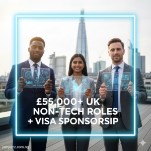 United Kingdom Employers Sponsoring Visas for Non-Tech Roles Paying £55,000+